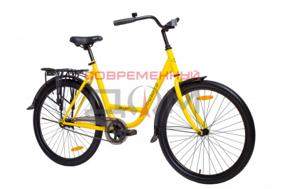 Велосипед городской Aist Tracker 1.0, 26" 19 желтый